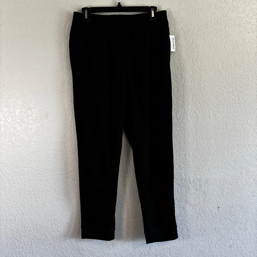 Old Navy Active Youth Boys Pants XL Plus 14-16 Jogger Go-Dry Athletic Black NEW
